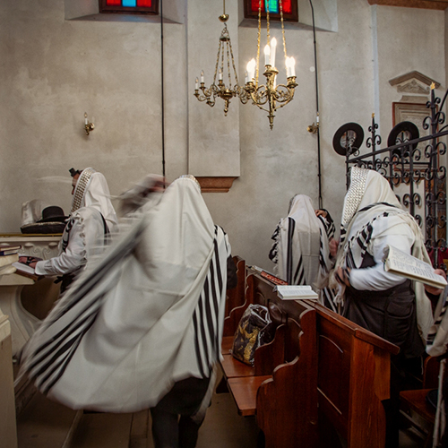 Oprowadzanie po wystawie „Kroke. Ortodoksyjni Żydzi w Krakowie”