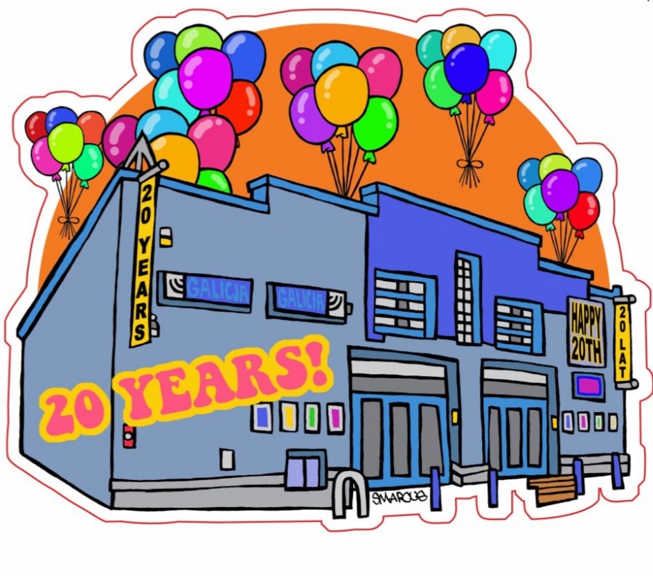 Magnes 20 lat Muzeum Galicja (grafika Steve Marcus)