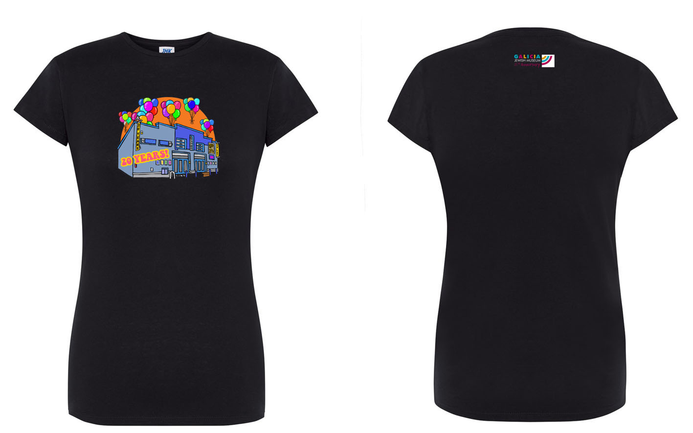 Podkoszulek damski 20 lat Muzeum Galicja ( grafika Steve Marcus) rozmiar M