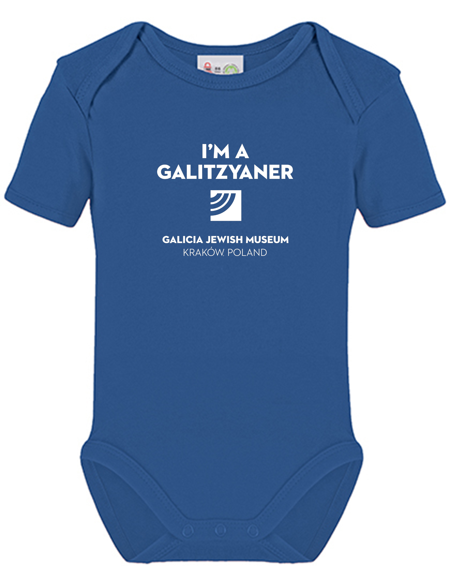 Śpioszki dziecięce I'M A GALITZYANER 74/80 6-12 mies. niebieskie (blue)